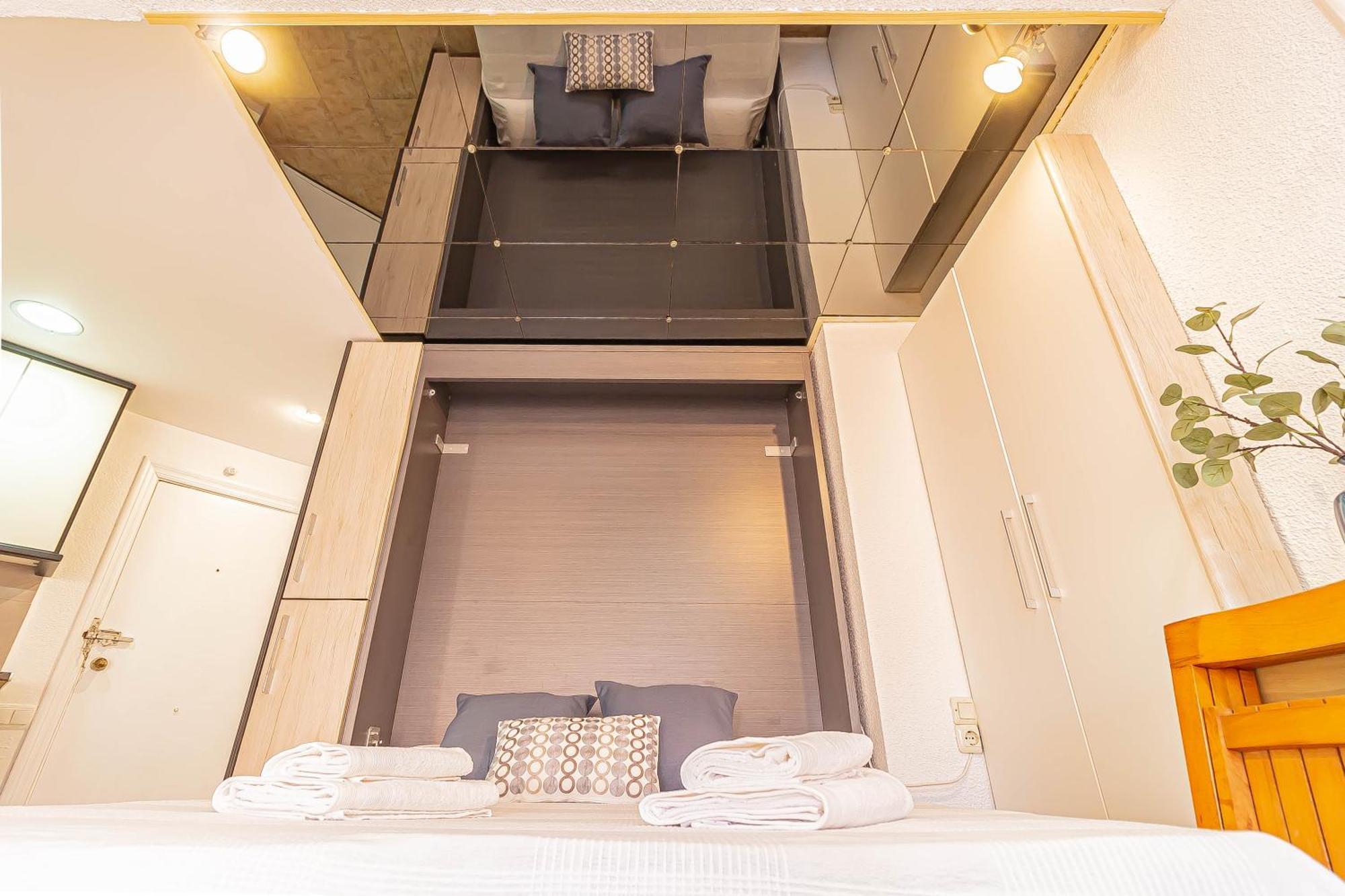 La Pecera - La Manga Del Mar Menor - Edificio Monaco - Kilometro 7 - Cama Plegable Y Sofa-Cama 아파트 외부 사진