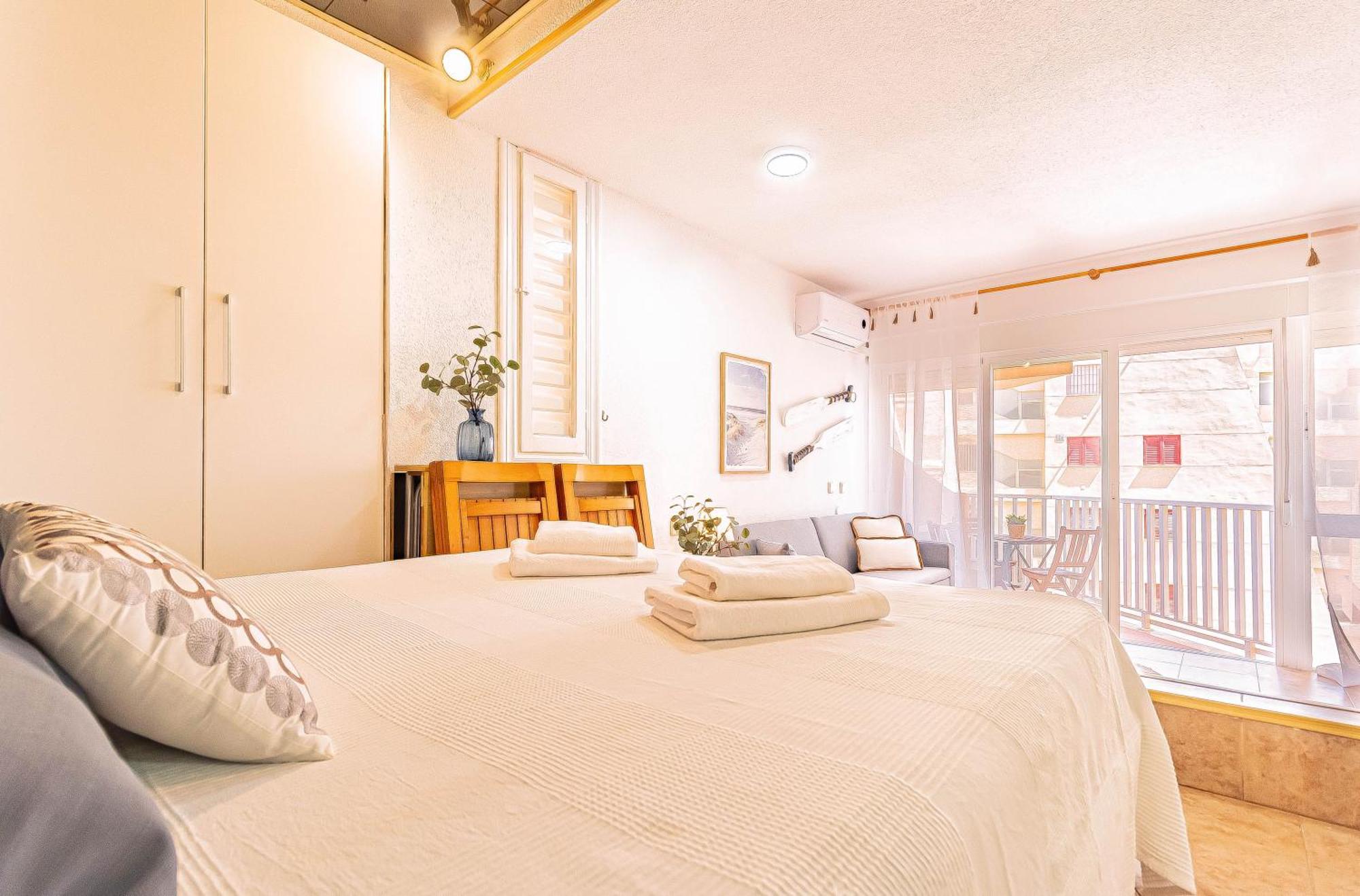 La Pecera - La Manga Del Mar Menor - Edificio Monaco - Kilometro 7 - Cama Plegable Y Sofa-Cama 아파트 외부 사진