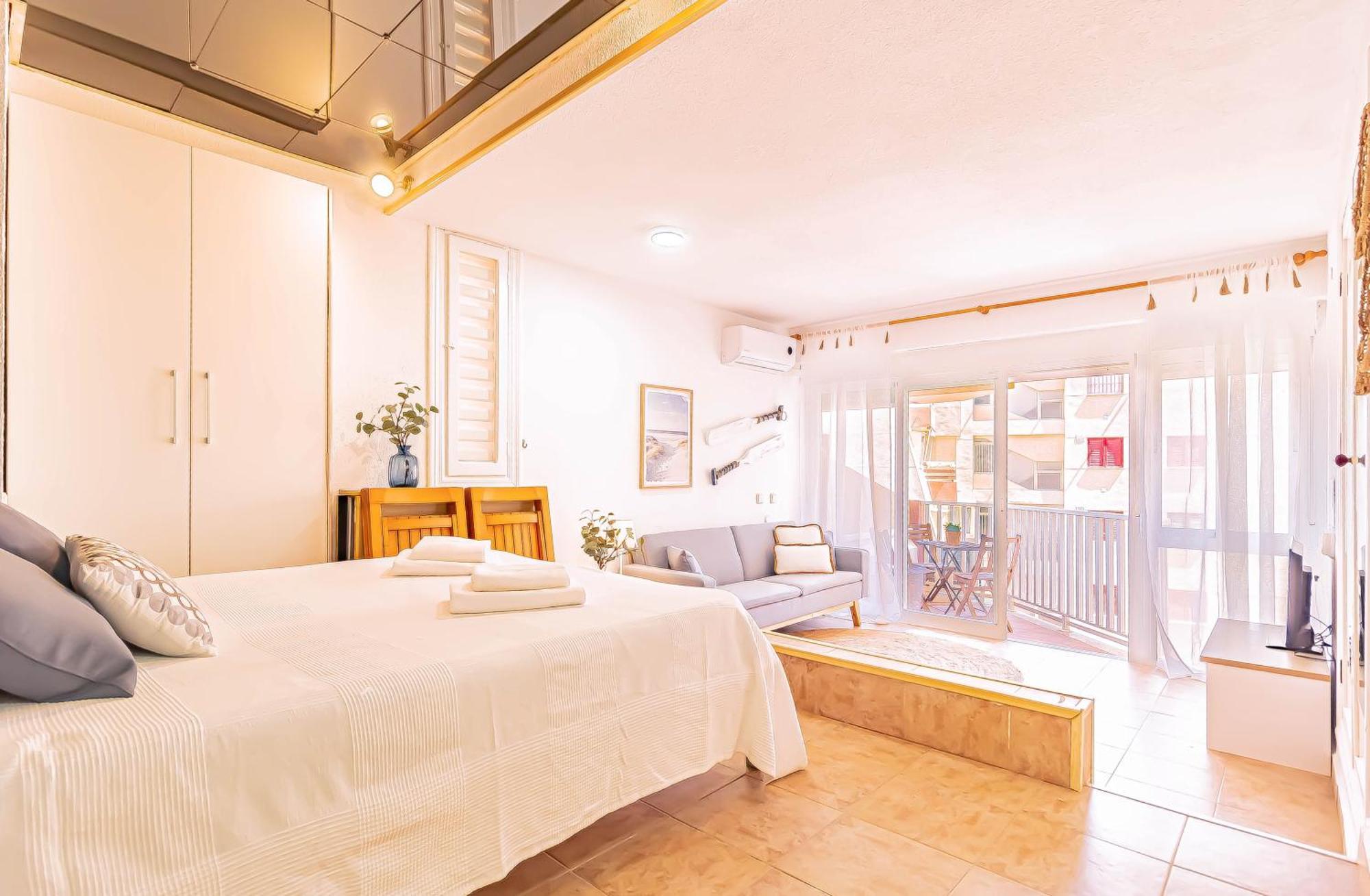 La Pecera - La Manga Del Mar Menor - Edificio Monaco - Kilometro 7 - Cama Plegable Y Sofa-Cama 아파트 외부 사진
