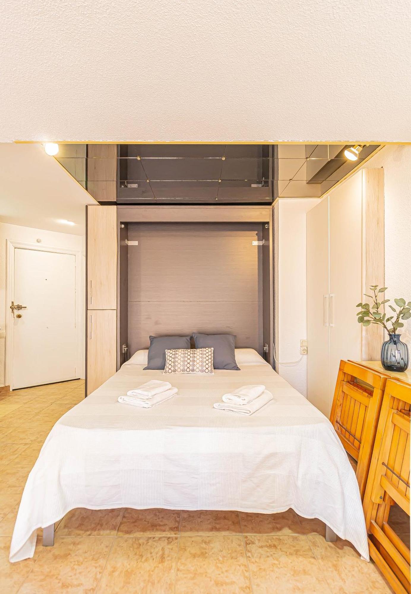 La Pecera - La Manga Del Mar Menor - Edificio Monaco - Kilometro 7 - Cama Plegable Y Sofa-Cama 아파트 외부 사진