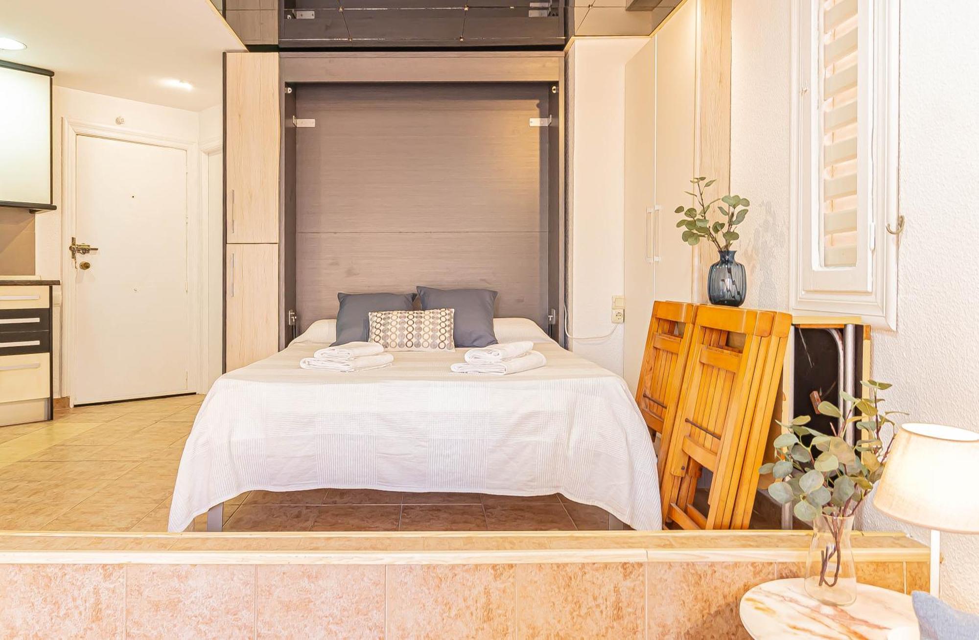 La Pecera - La Manga Del Mar Menor - Edificio Monaco - Kilometro 7 - Cama Plegable Y Sofa-Cama 아파트 외부 사진