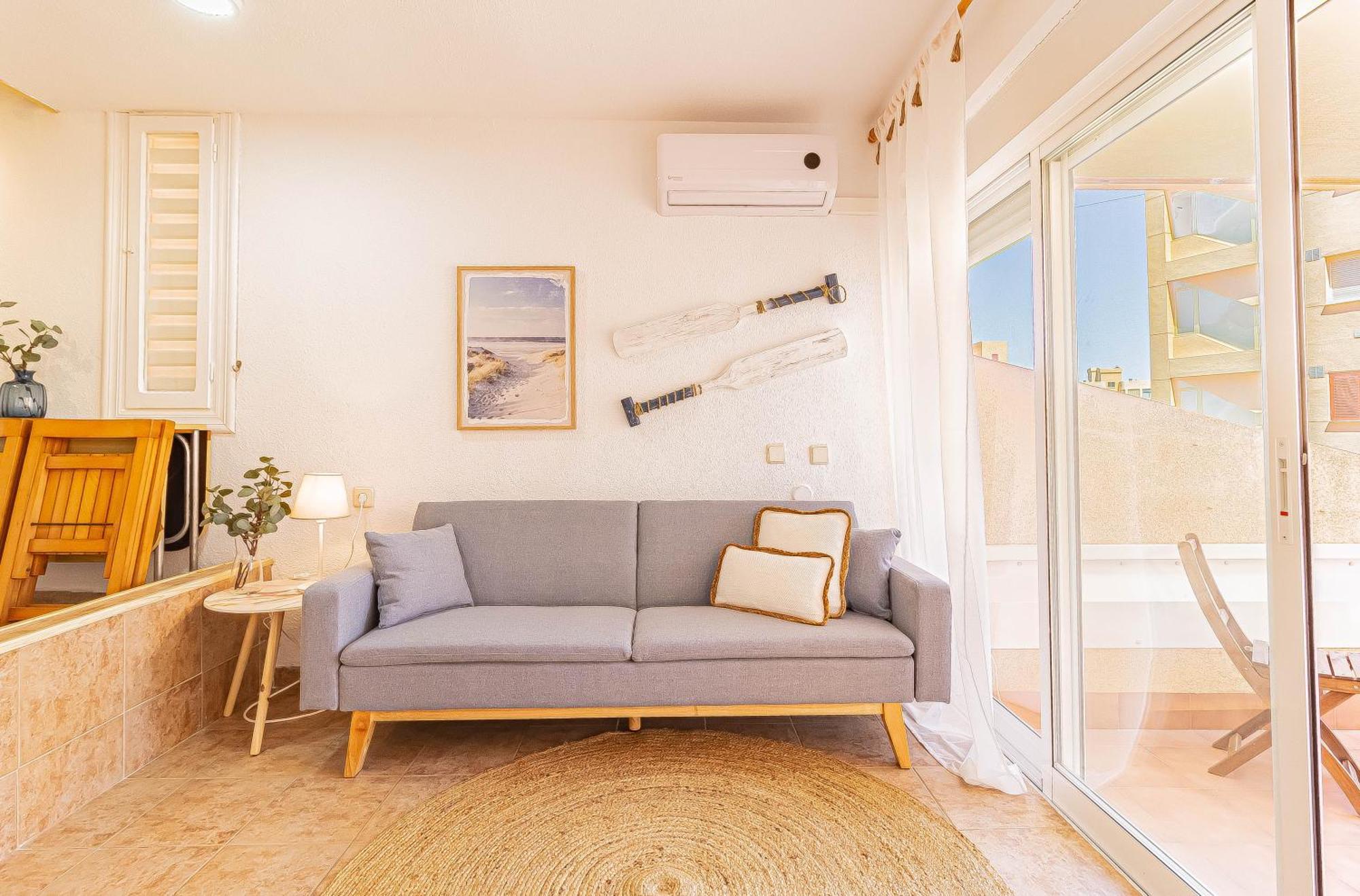 La Pecera - La Manga Del Mar Menor - Edificio Monaco - Kilometro 7 - Cama Plegable Y Sofa-Cama 아파트 외부 사진