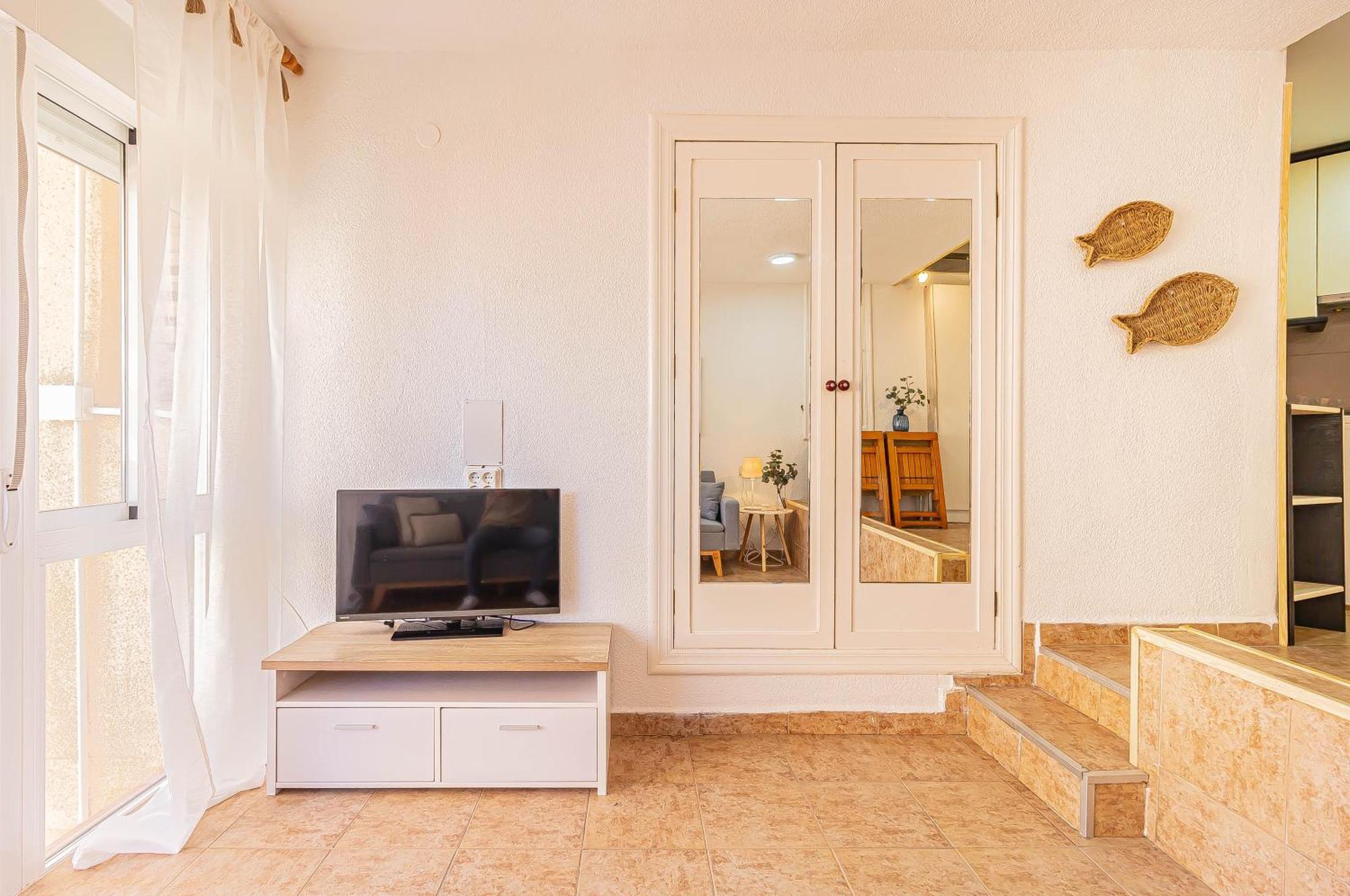 La Pecera - La Manga Del Mar Menor - Edificio Monaco - Kilometro 7 - Cama Plegable Y Sofa-Cama 아파트 외부 사진