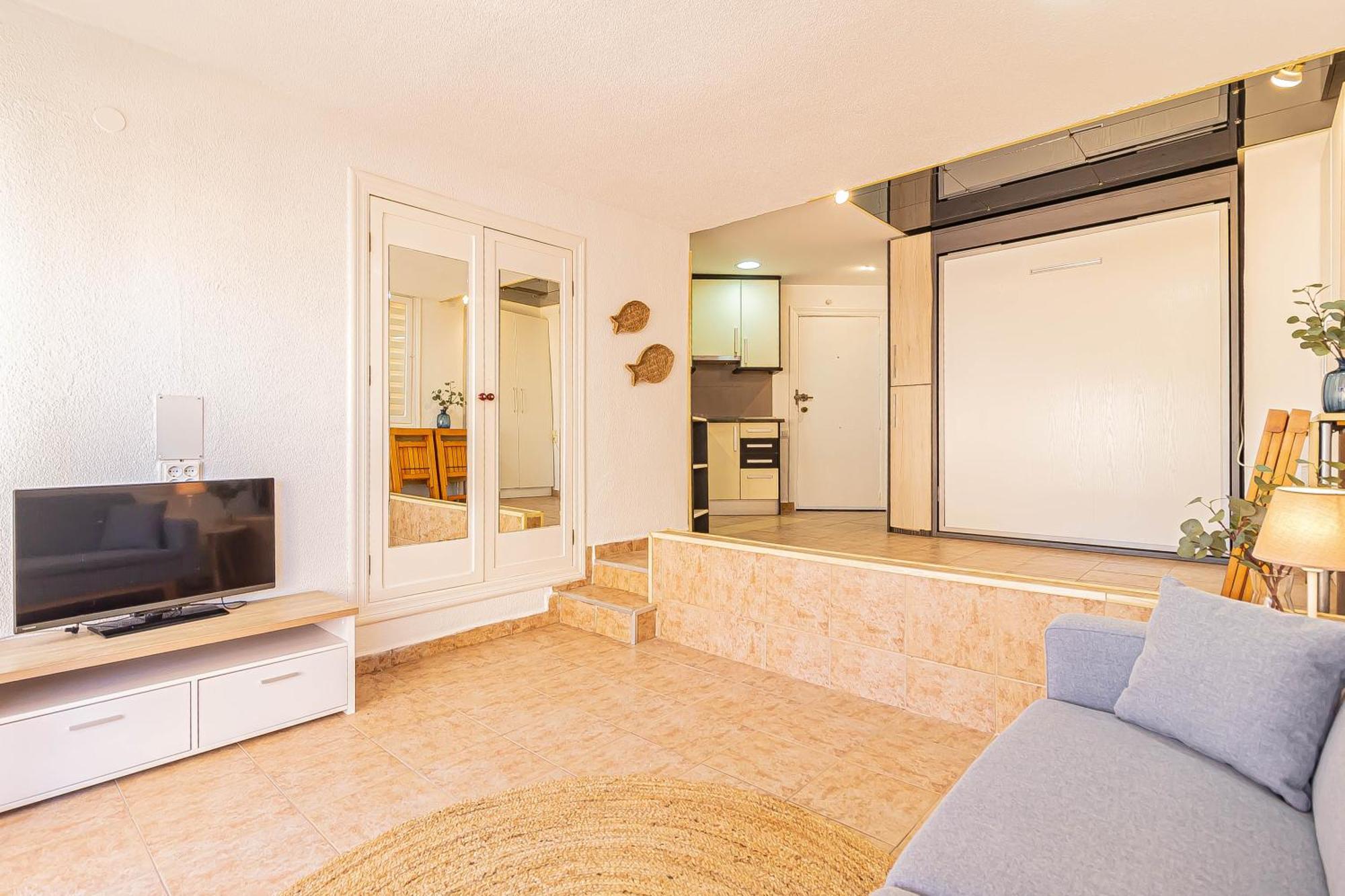 La Pecera - La Manga Del Mar Menor - Edificio Monaco - Kilometro 7 - Cama Plegable Y Sofa-Cama 아파트 외부 사진